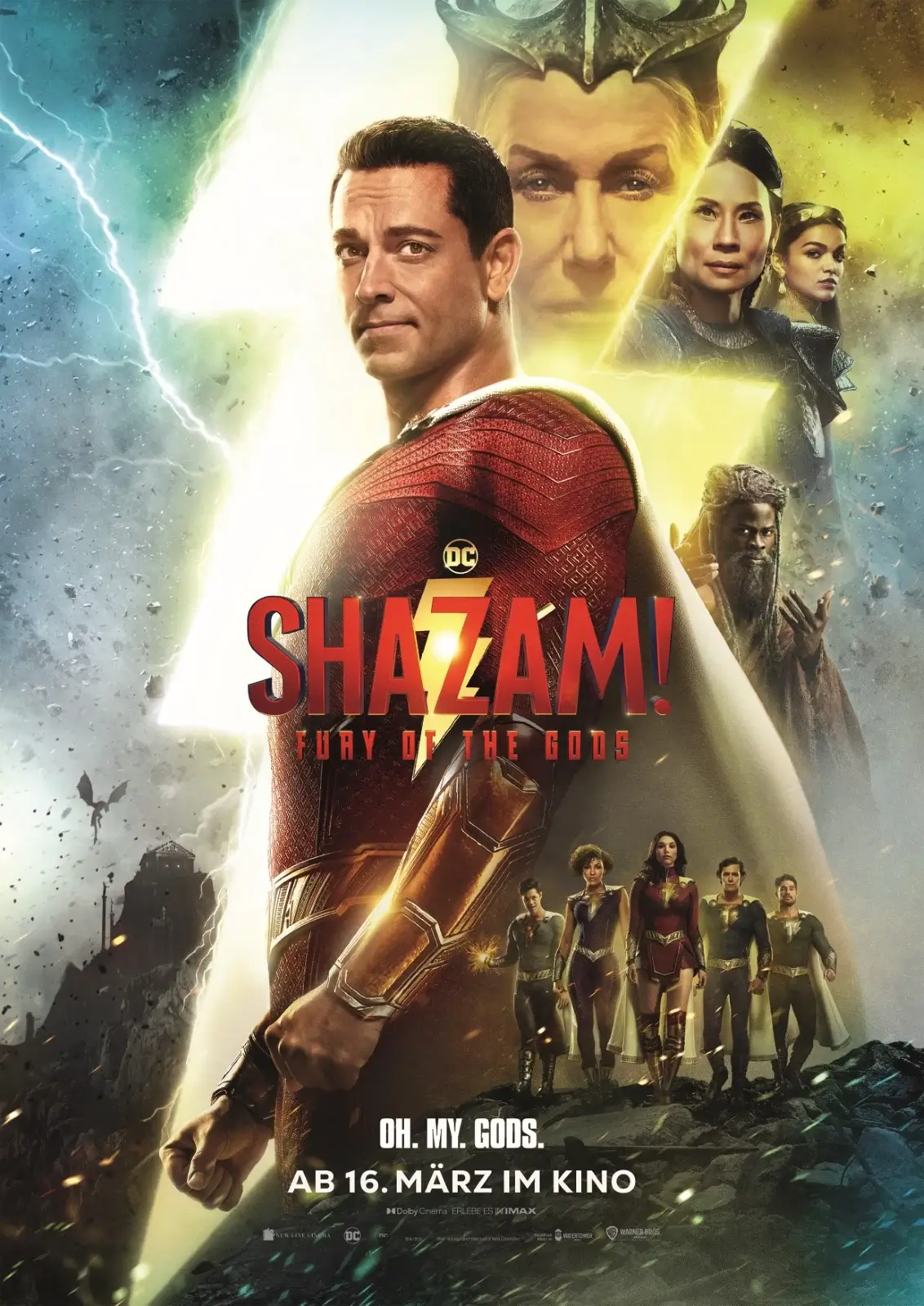 Shazam! Fury of the Gods poster Shazam! Fury of the Gods review